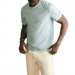 NEW FAHERTY sunwashed tee in hull teal